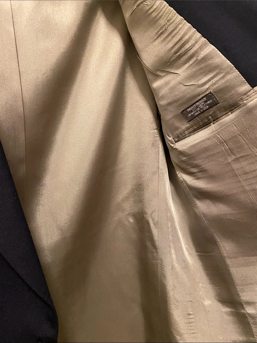 Pierre Cardin Dark Navy Two-Button Sport Coat